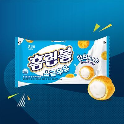 해태 홈런볼 소금우유 49g