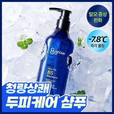 [NEW/탈모증상완화] 에잇그로우 안티 헤어로스 프로 비타민 B5 샴푸 300ml