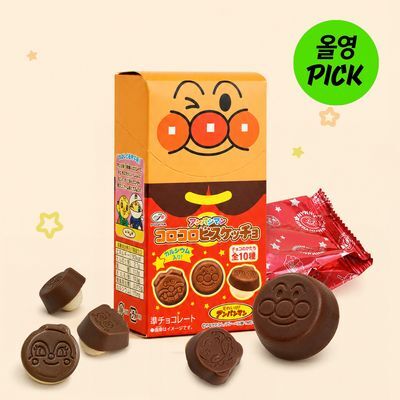 앙팡맨 초코 비스켓 34g