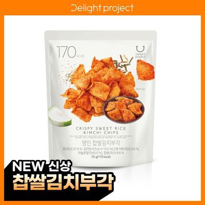 [NEW] 딜라이트 프로젝트 명인 찹쌀김치부각 35g