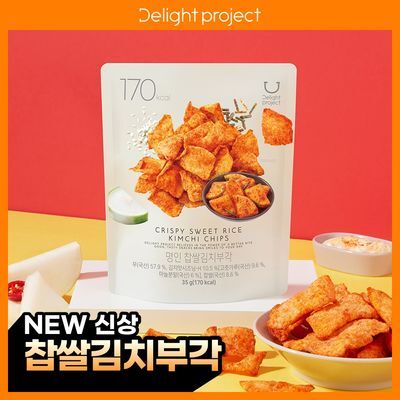 [NEW] 딜라이트 프로젝트 명인 찹쌀김치부각 35g