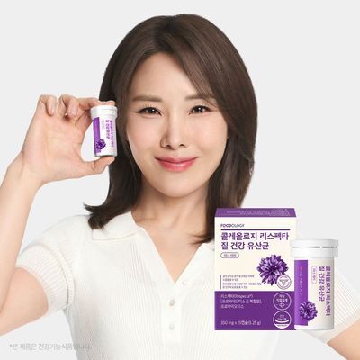 푸드올로지 콜레올로지 리스펙타 질 건강 유산균 350mg 15캡슐 (15일분)