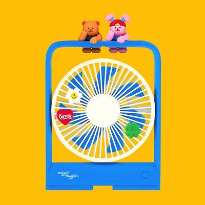 위글위글 커스텀 데스크팬 위글 프렌즈