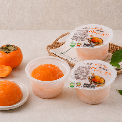 엘로아시스 먹기 편한 청도 아이스홍시 씨 없는 반시 85g 24입