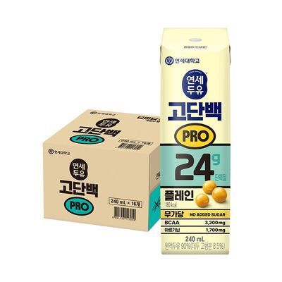연세두유 고단백 PRO 플레인 240ml 16입