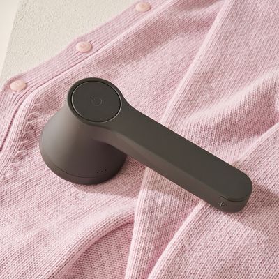 [모던하우스] 넓은헤드 무선충전 6날 보풀제거기+돌돌이 내장 그레이