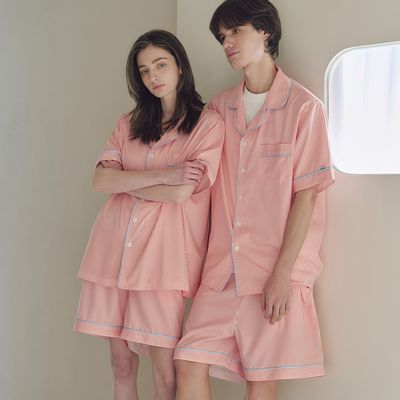 [uni] 클래식 오노린 반팔 파자마 셋업