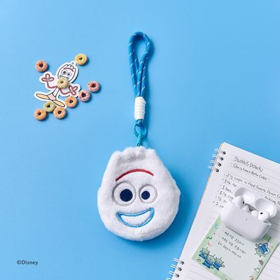 [버터샵] 플레이 포키 코인 파우치 화이트