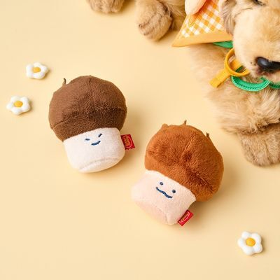 [버터샵] 베지갱 버섯 노즈워크 펫 장난감 2P SET