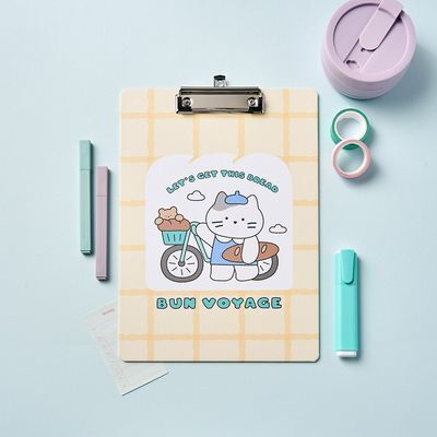 [버터샵] 밀크캣 버터곰 클립보드 스윗 브레드