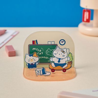 [버터샵] 밀크캣 스쿨 밀크캣 카레괭 아크릴 스탠드