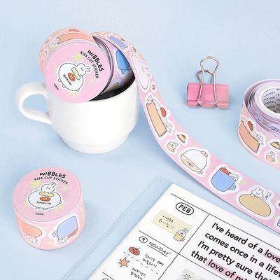 아이코닉 위블스 메모 키스컷 스티커