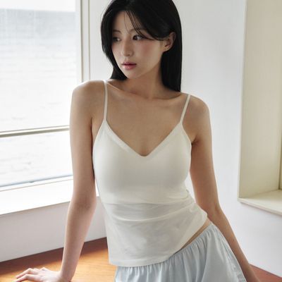 엣프터 누디 볼륨 핏 브라탑 (바닐라크림/블랙)