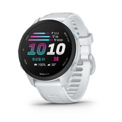 가민 포러너 70 러닝 GPS 스마트워치 화이트스톤 43mm