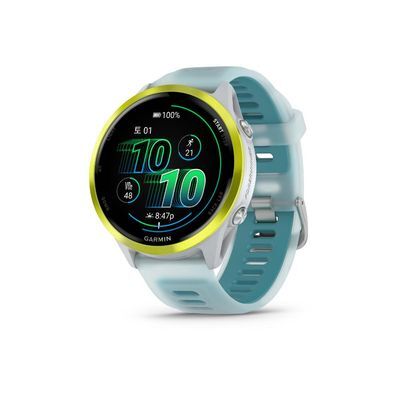 가민 포러너 570 러닝 GPS 스마트워치 화이트스톤 47mm
