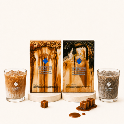 미루꾸커피 파우더 커피 너티 / 흑임자 라떼 2BOX(20g x 20스틱)