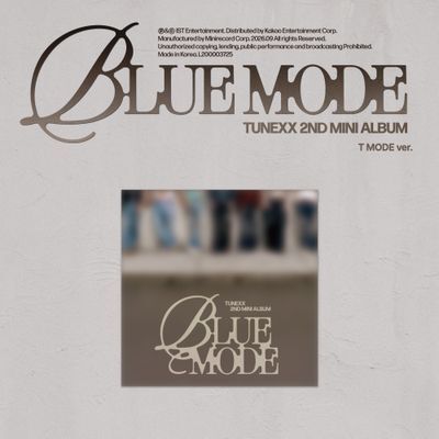 TUNEXX 2ND MINI ALBUM [BLUE MODE] (T MODE ver.)