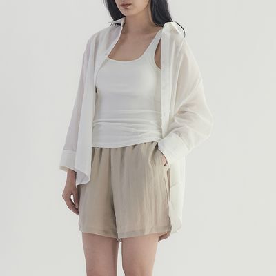 [모던하우스] 3도씨 쿨 골지 브라탑 아이보리 L