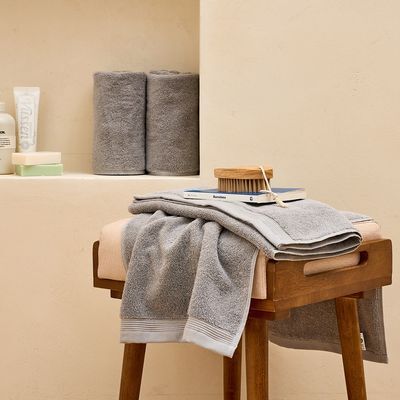 [모던하우스] WOW 클라우디 고중량 세면타월 4P 190g GREY