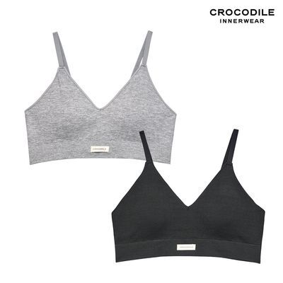 크로커다일 이너웨어 에브리핏 소프트 브라렛 2종 2Color