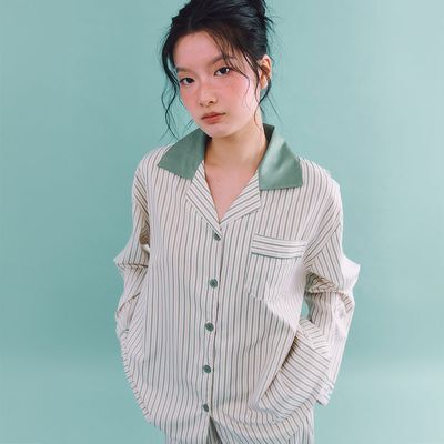 주디앤 크레스 클린핏 긴팔 잠옷 세트