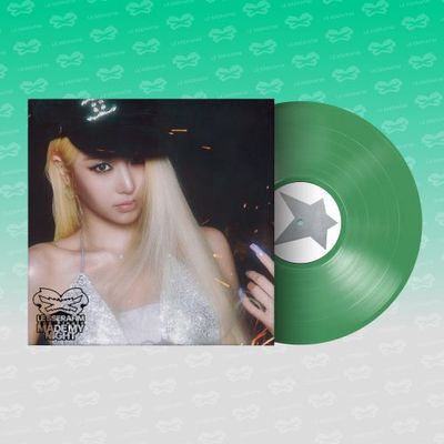 르세라핌 2집 싱글 앨범 [Made My Night] Vinyl (SPRING GREEN ver.)
