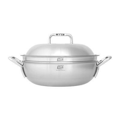AMT 316Ti스텐 통5중 샤프 32cm 파티웍