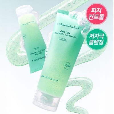 브링그린 징크테카 약산성 클렌징 젤 200ml