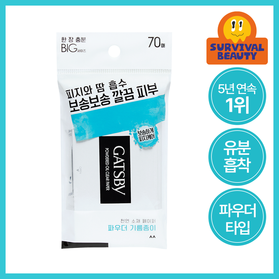 갸스비 갸스비 파우더 타입 기름종이 70매
