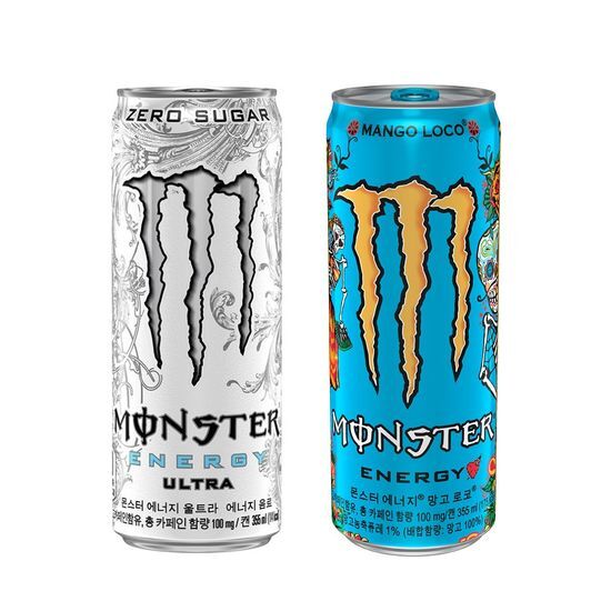 코카콜라 몬스터에너지 울트라 355ml  24입 + 망고로코 355ml 24입