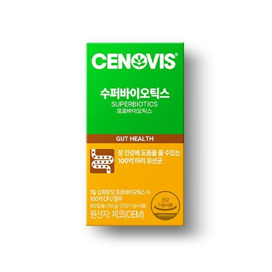 세노비스 세노비스 수퍼바이오틱스 60캡슐 (2개월분)