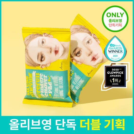 아리얼 아리얼 스트레스 릴리빙 립앤아이 리무버 패드 더블기획 (30매+30매)