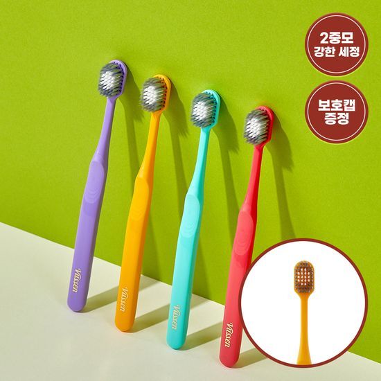 뷰센 뷰센 더블와이드 칫솔 (4종 택1)