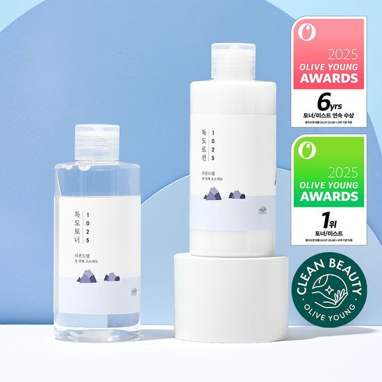 라운드랩 라운드랩 1025 독도 토너/로션 2종 기획 (200ml+200ml)