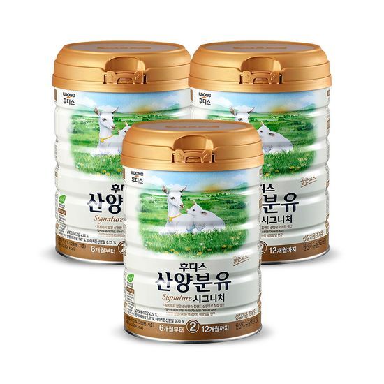 후디스 산양분유 시그니처 2단계 800g 3캔 가격 추이 후디스 후디스 산양분유 시그니처 2단계 800g 3캔 - 최저가 156,470원