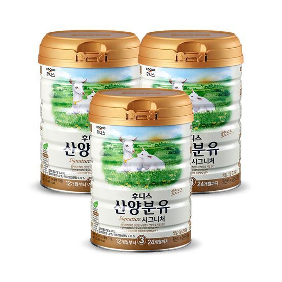 후디스 산양분유 시그니처 3단계 800g 3캔 가격 추이 후디스 후디스 산양분유 시그니처 3단계 800g 3캔 - 최저가 148,230원