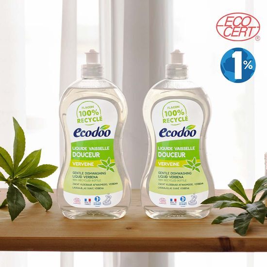 에코두 에코두 프랑스 맨손 주방세제 레몬버베나 더블기획 500ml x2개 (+전용 펌프 1개 증정)