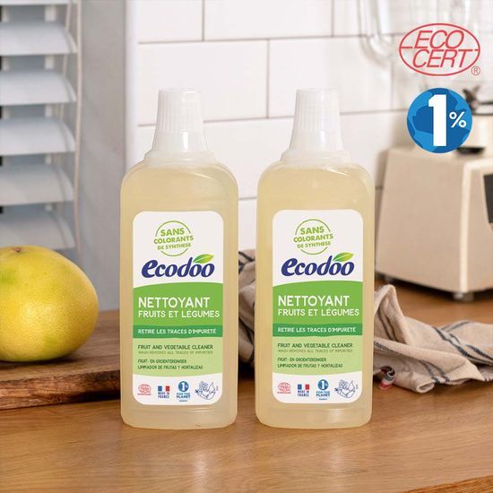 에코두 에코두 프랑스 과일세정제 액상형 무향 더블기획 750ml x 2개