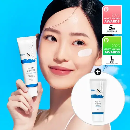 라운드랩 라운드랩 자작나무 수분 선크림 50ml 기획(+크림 20ml)