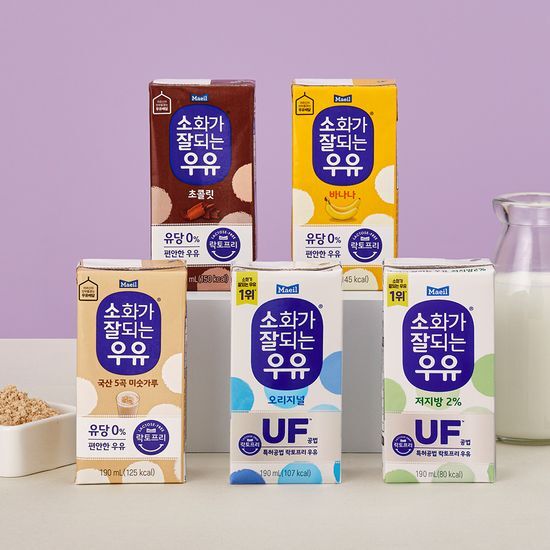 매일유업 소화가 잘되는 우유 190ml 24팩 5종 택 1 - 최저가 22,900원