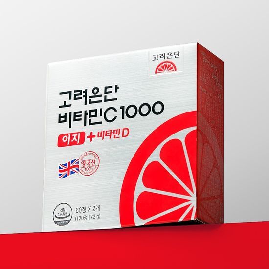 고려은단 고려은단 비타민C1000 이지+비타민D 120정 (60일분)