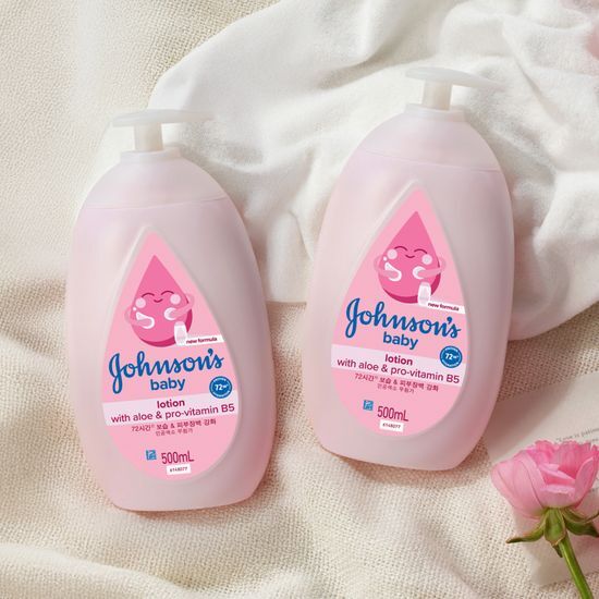 존슨즈 존슨즈베이비 핑크 로션 더블 기획 500ml+500ml