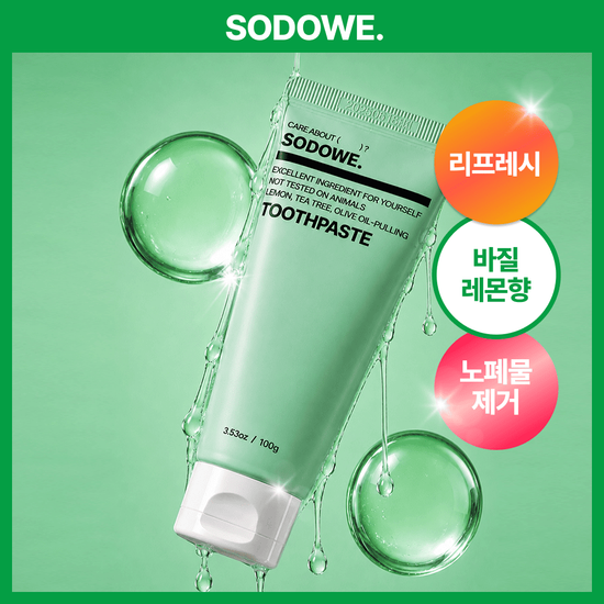 쏘두위 쏘두위 리프레시 바질레몬 치약