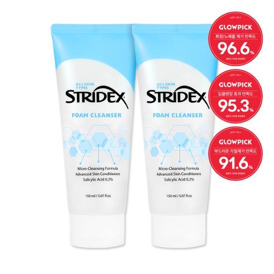 스트라이덱스 스트라이덱스 약알칼리성 저자극 클렌징폼 150mlx2