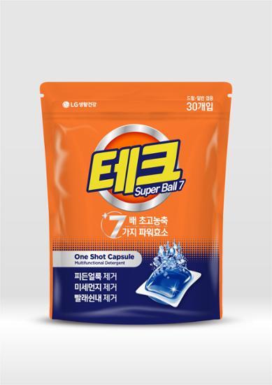 테크 테크 수퍼볼 캡슐세제 30입 - 최저가 12,900원