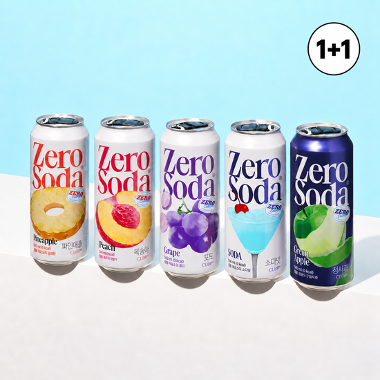 클룹 클룹 제로소다 500ml 5종 택1 (탄산 보존 뚜껑)