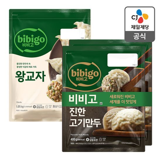 비비고 왕교자 1.05Kg+수제진한고기만두 400g*2 가격 추이 CJ비비고 비비고 왕교자 1.05Kg+수제진한고기만두 400g*2 - 최저가 19,960원