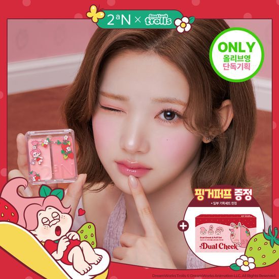 투에이엔 투에이엔 듀얼치크 20 colors (기획/단품)