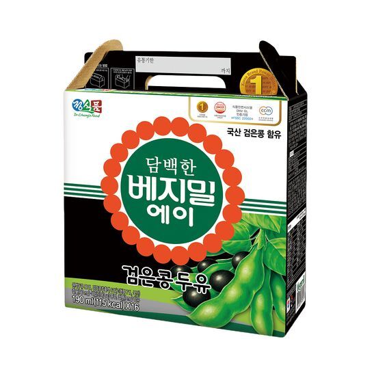 베지밀 베지밀 담백한A 검은콩 190ml*16입