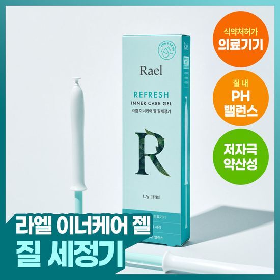 라엘 라엘 이너케어 젤 질세정기 2종 택 1 (3개입/3개입 *  4팩)